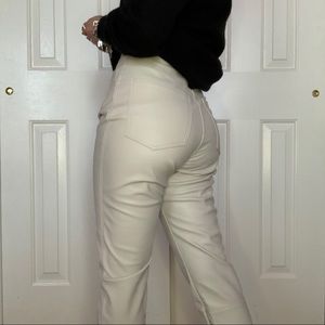 LEATHER PANTS NWT